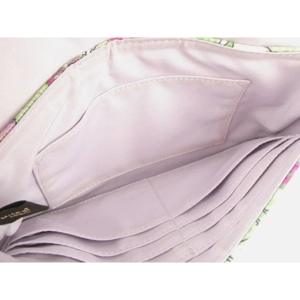 Coach Ashley Iris‎ Floral Flap Wristlet